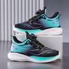 Children's sports shoes 2025 autumn new boys and girls middle-aged and older children rotating button breathable soft-soled running shoes