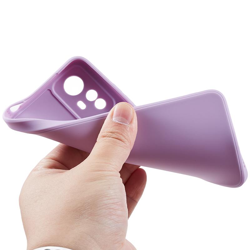 TPU Phone Case for Xiaomi Redmi Note 12S 4G Straight Edge Protection Precise Cutout Cover