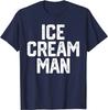 EISCREME-MANN Lustiges Partykostüm Vatertagsgeschenk Neuheit T-Shirt Eiscreme-Liebhaber Streetwear Lässig Baumwolle Tägliche T-Shirts