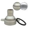 Aluminum Pipe Fittings Water Pump Connector Easy Installation
