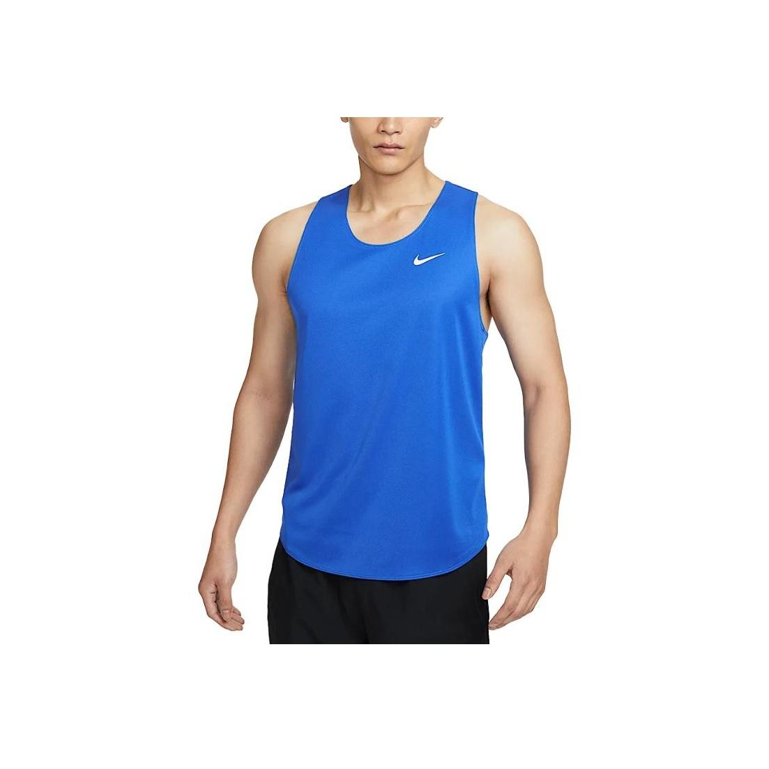 

Nike Dri-Fit Quick-Dry Comfortable Versatile Tank Top Men Tops Royal-Blue IB8747-450 S