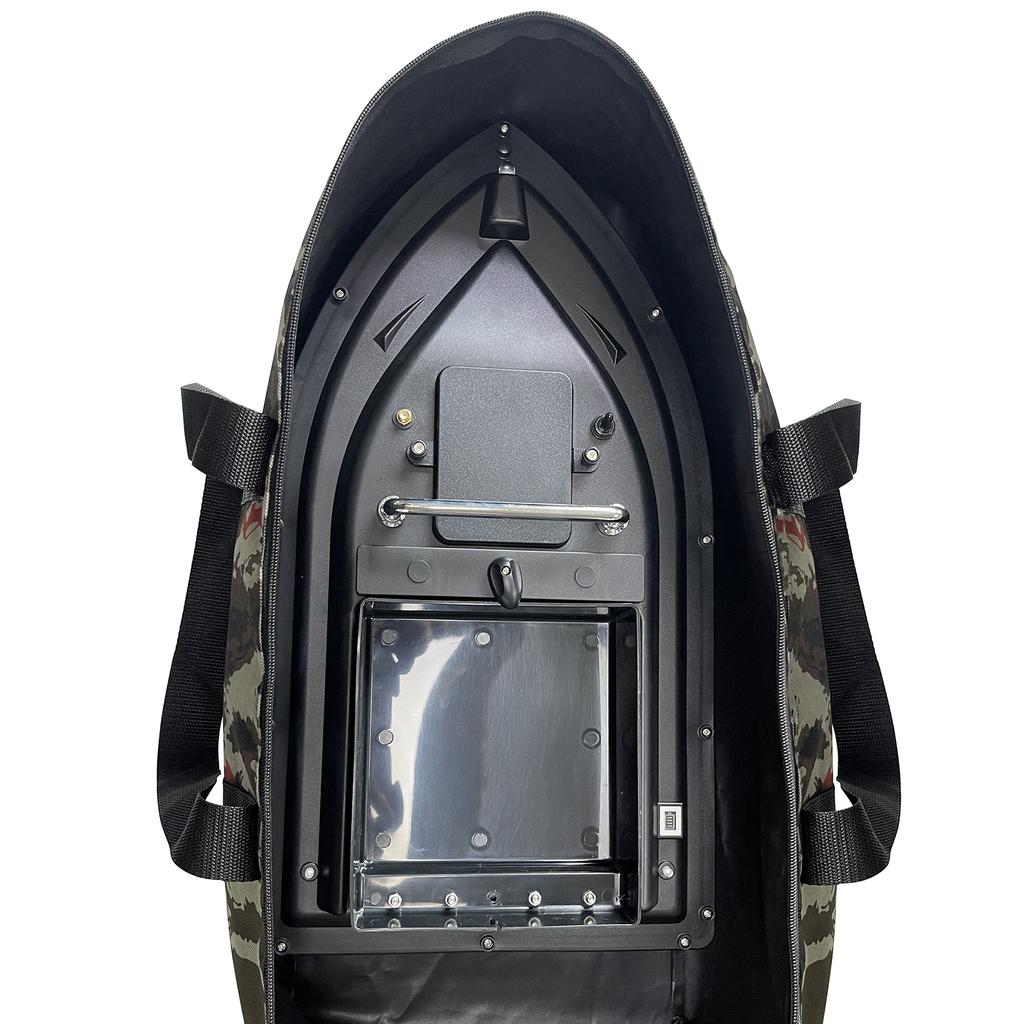 GPS Fishing Bait Boat with Large Bait Container Automatic Bait Boat with 400-500M Remote Range
