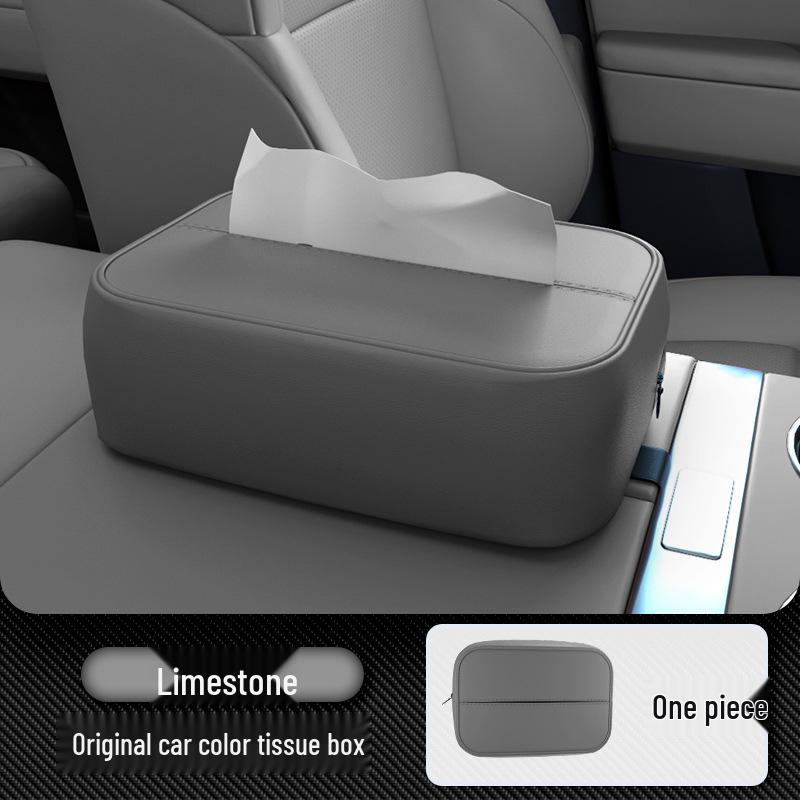 Dark Blue L06 Hanging Tissue Box for Car Seats - New Model