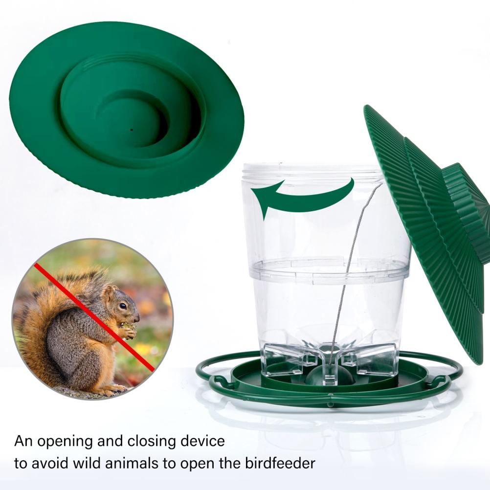 Foldable Bird Feeders for Outside Portable Proof Birds Feeder Hanging Bird Feeder for Garden