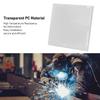 Welding Helmet Magnifier 2.50 Diopter Clear PC Plastic Magnifying Lens for Industrial Weld Helmets 3.54x4.25 Inch