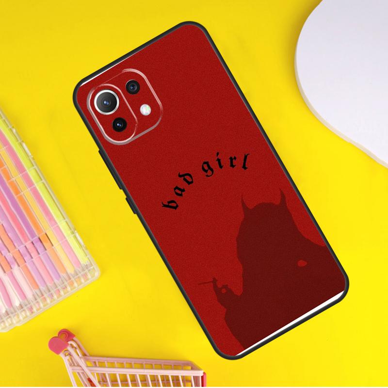 Lovely Bad Devil Girl Cover For Xiaomi 14 Ultra 13 11T 12T 13T 14T Pro POCO X7 X6 Pro X3 X5 F3 F5 M6 F6 Pro Case