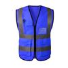 Reflective Multi-Pocket Cold-Proof Vest for Construction, Landscaping, Sanitation, Traffic, Ride-Hailing, and Riding
