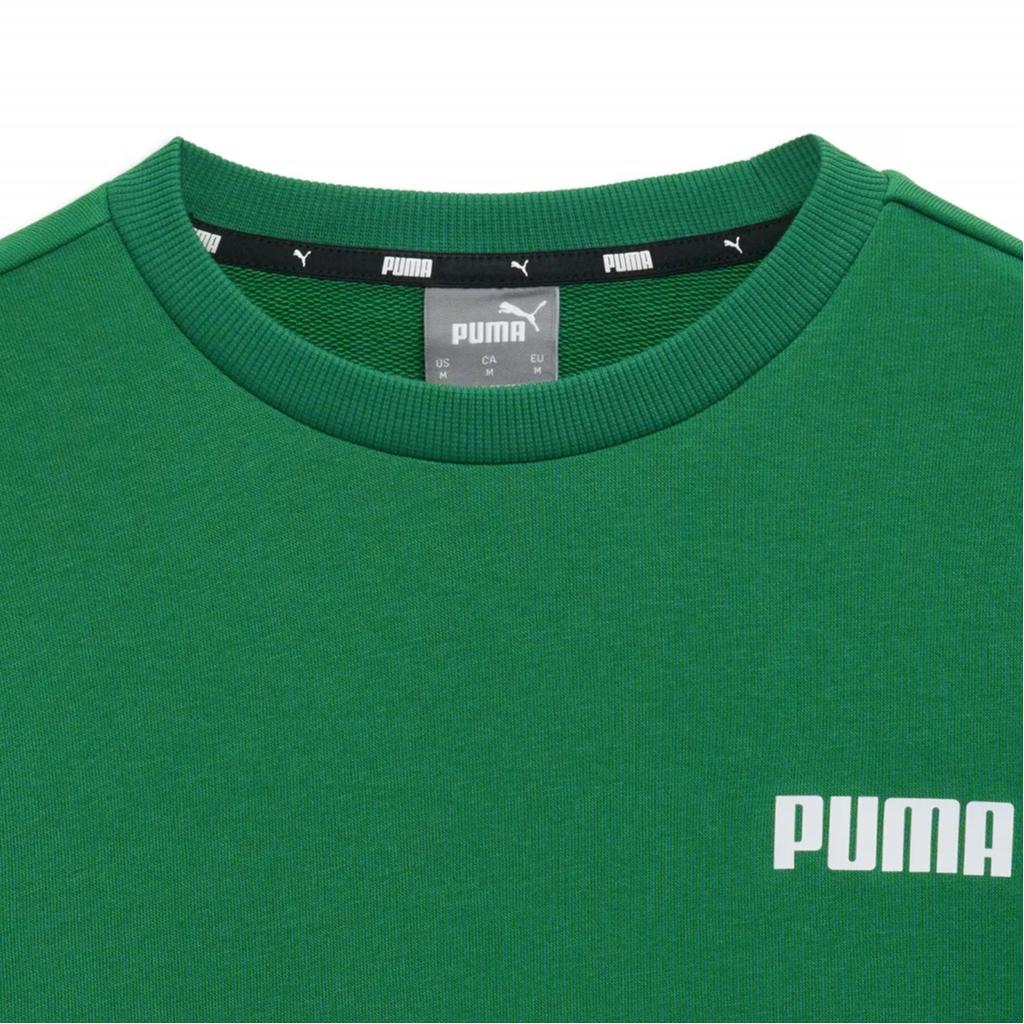 Puma Letter Logo Round Neck Long Sleeve Sweatshirt Men sweatshirt 84723148