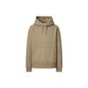 Uniqlo Solid Color Hooded Pullover Sweatshirt Unisex Sweatshirt Khaki 442459-33