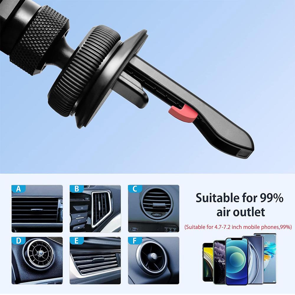 Car Vent Phone Mount Invisible Rotatable Air Vent Mount Car Phone Holder