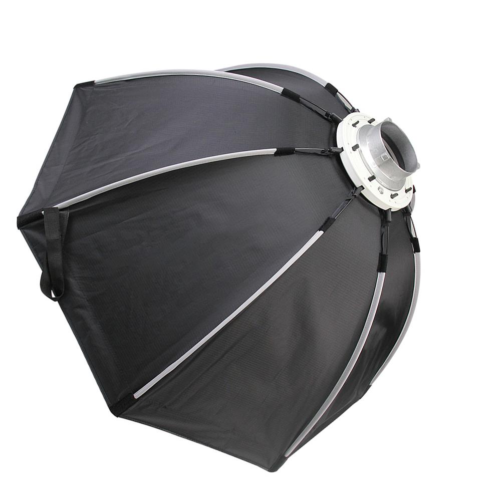 55cm Foldable 8 Pole Octagon Softbox with Soft Cloth Carrying Bag Bowens Mount for Studio Strobe Flash Light