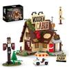 City Street View The Mystery Shack House Building Block Terror Town Toy For Kids Birthday Gifts Farm Architecture Bricks Model