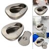 Orinal para Cama para Ancianos Inodoro de Cabecera Engrosado Resistente Multiusos Portátil Orinal Contenedor de Orina Fácil de Transportar para Hombres Mujeres Ancianos