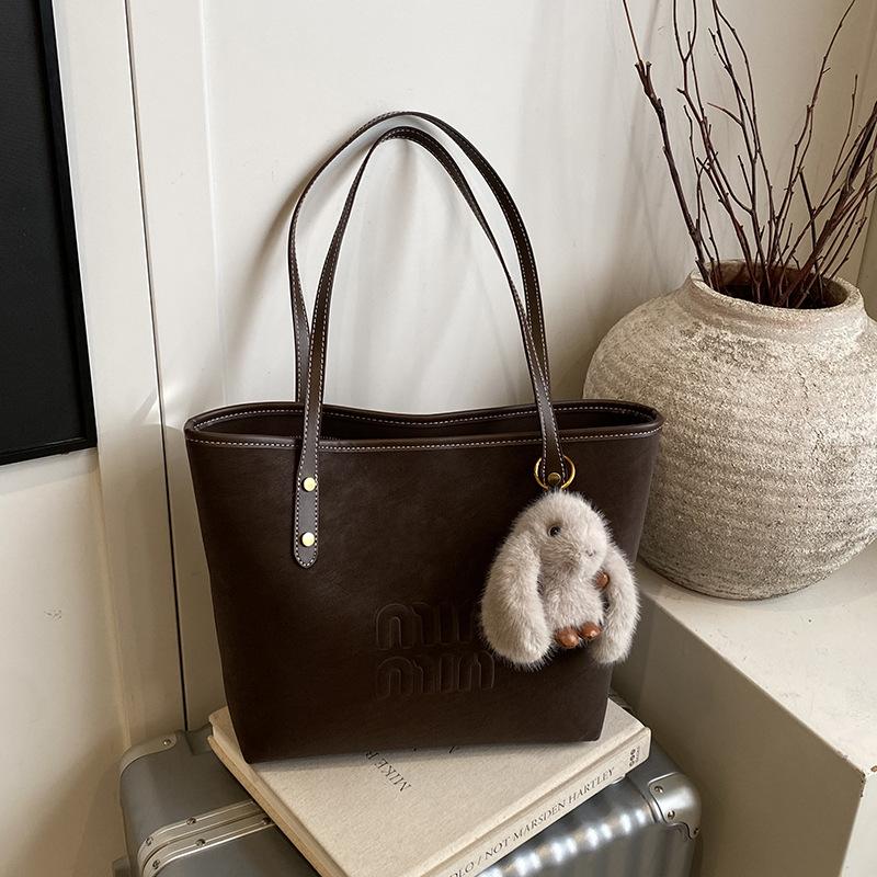 Large-capacity Tote Bag, Stylish and Retro Underarm Bag, Light Luxury Coin Purse