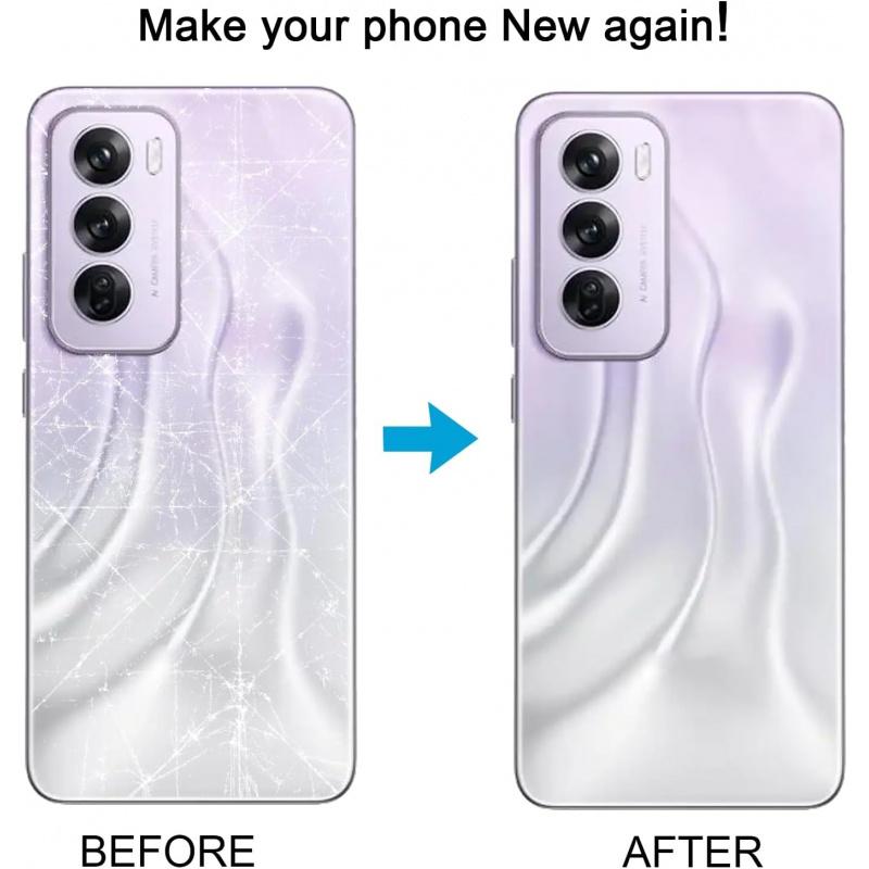 For Oppo Reno12 Global Battery Back Cover with Camera Lens Cover Phone Replacement