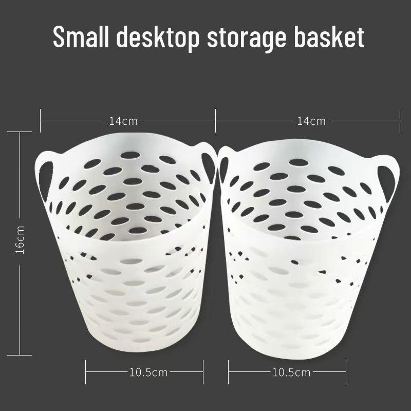 Plastic Laundry and Storage Basket for Clothes, Toys, & Bathroom Use