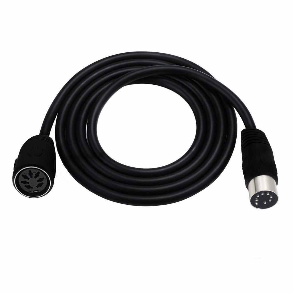 Robuster 7-Pin-DIN-Stecker auf Buchse Verlängerungskabel-Adapterstecker für Naim-Systeme Receiver Monitor
