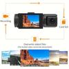 1080P WIFI 3 Channel Dash Cam, 1080P WIFI Dash Cam for Car, G-Sensor, Deg Wide Angle Dashboard with Infrared Night Vision