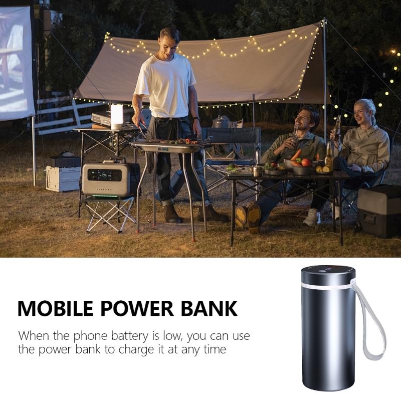 22.5W Aluminum 46800 46950 Battery Case Removable Metal Cover Protector 22.5W Large Capaciity Case Holder LED Display
