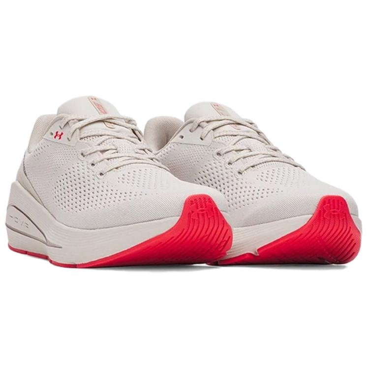 Under Armour Sonic 7 Comfortable Soft Breathable Casual Running Shoes Women Sneakers Beige 3028003-111