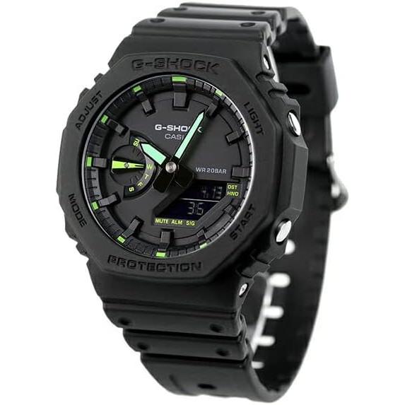 [Casio] Аналоговые цифровые мужские часы CASIO G-SHOCK серии 2100 с черным кварцевым ремешком GA-2100-1A3DR [Параллельный импорт]