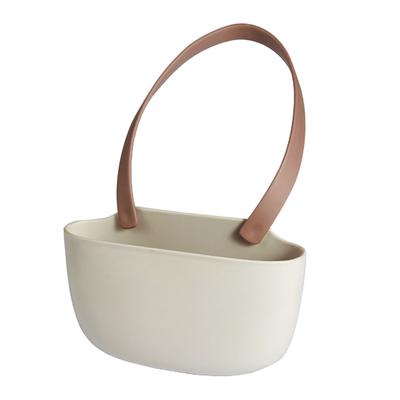 Kitchen Drain Rack Hanging Basket with Drain Holes Large Capacity Soft Flexible Sink Drain Basket