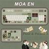 MAIMOOO Yellow Green Keycaps Pride and Prejudice Theme Moa Cherry Russian Korean PBT Beautiful Cute Customized Aula Keyboard Key