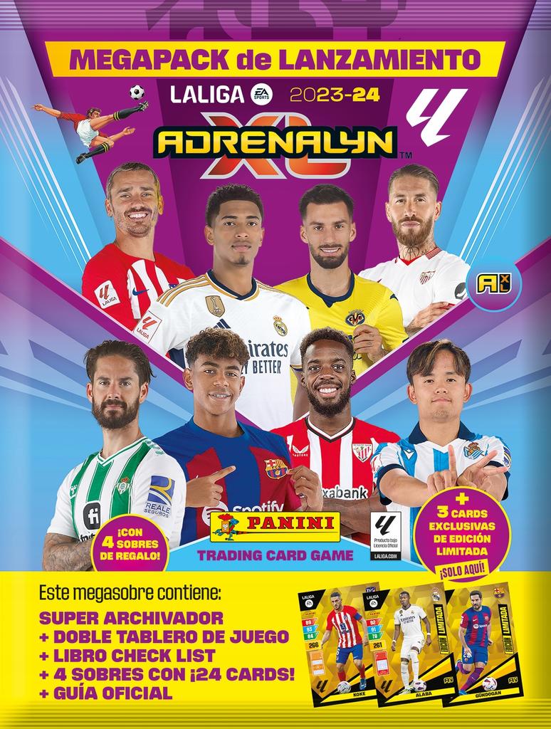 Album na karty kart piłkarskich la liga zestaw startowy 2023 2024