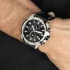 FESTINA Tidløs Kronograf Lærreim Svart Skive Kvarts F20692-4 100M Herreklokke