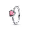 Pandora Elevated Pink Heart Ring 198421c03