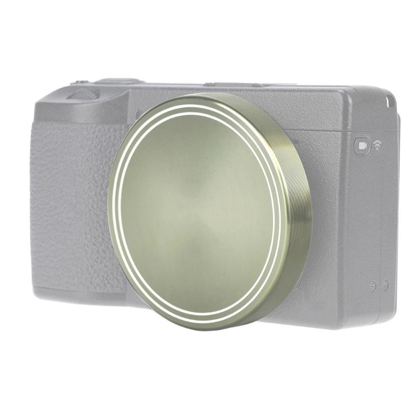 Premium Aluminum Digital Camera Lens Cap Cover Featuring Anodized Finish and Velvet Lining for Photagraphy Accessories