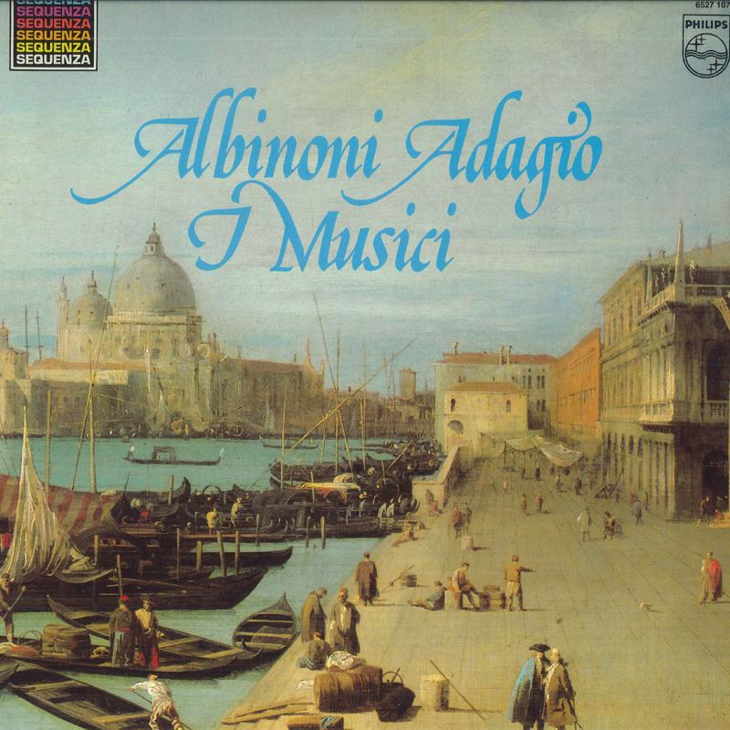 

LP Record ALBINONI I MUSICI Adagio 6527107 PHILIPS 1981 Europe Classical Used