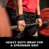 Weightlifting Grip Band Lifting Strap Men Women Anti-Slip Bodybuilding Powerlifting Strength Pull-up Training Home Gym Workout Barbell Deadlifts Wrist
