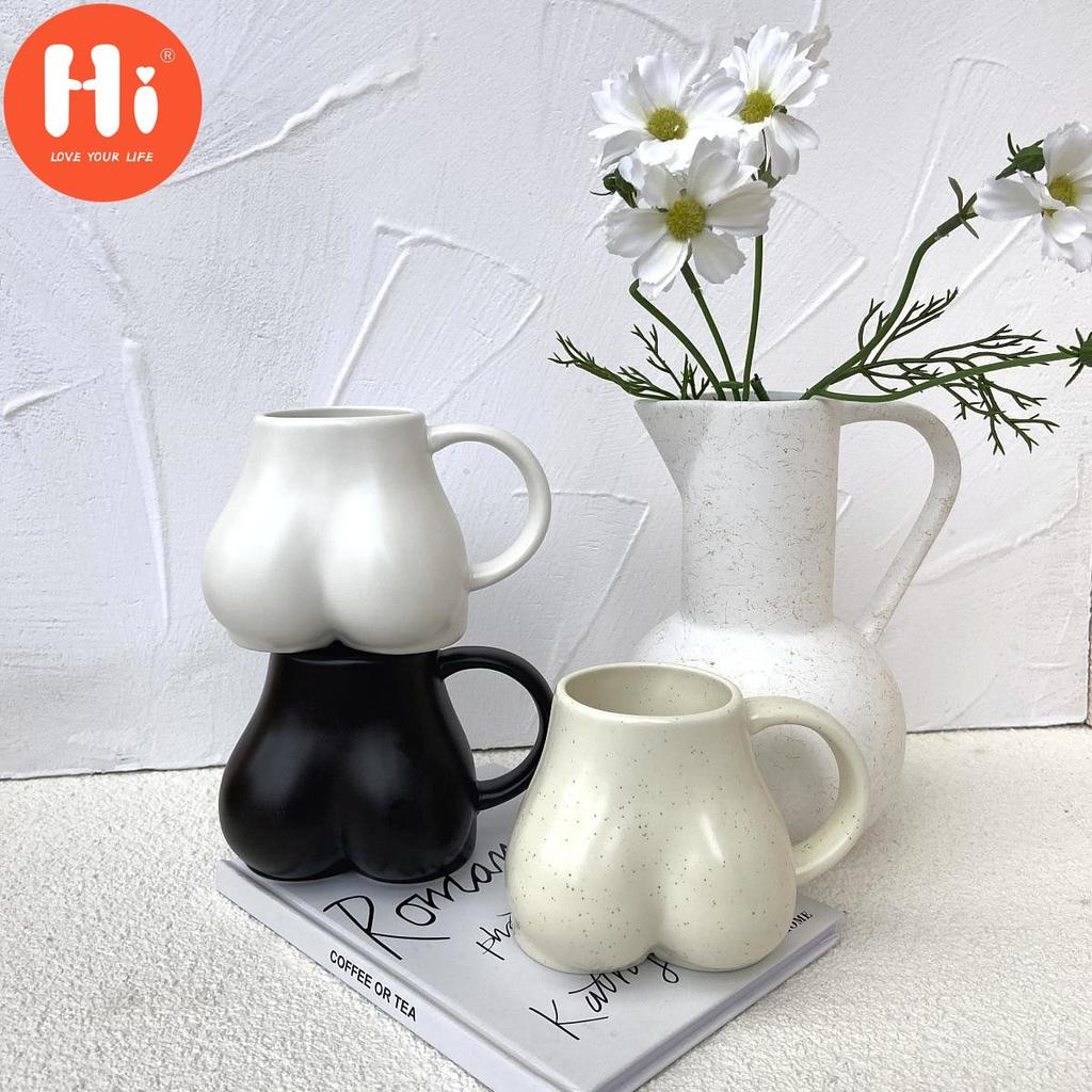 Hi Ins Fun Ass Creative Ceramic Coffee Mug