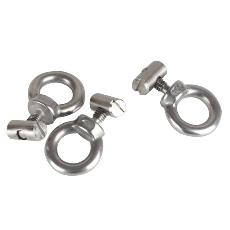 Awning Rail Stoppers 6mm with Carabiners for Caravans Motorhomes Campervans Camping Tents,Awnings Accessories