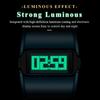 POEDAGAR Top Original LED Men Watch Waterproof Week Calendar Alarm Man Wristwatch Sport Stainless Steel Electronic Men's Watches