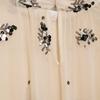 2025 Winter European & American Fashion: Versatile Semi-Transparent Sequin Long-Sleeve Shirt
