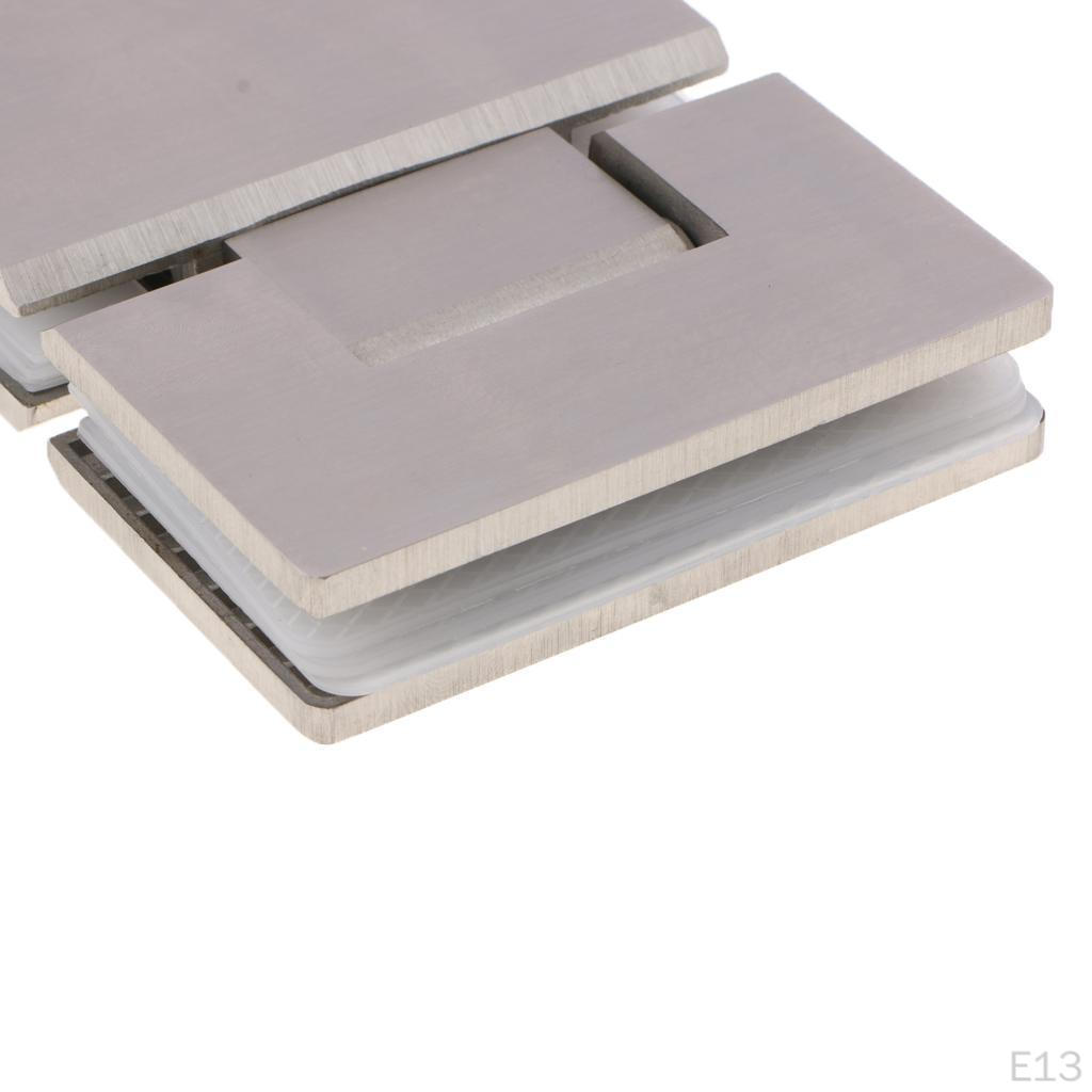 Adjustable Glass Shower Hinges Tempered Clamp Connector Doors