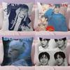 Kpop Group TxT Soobin   Office Cushion Pillowcase Car Cushion Cover45X45CM Lumbar Pillowcase Sofa Pillowcover
