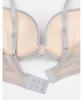 less likely to create a gap from the armpits to the high fits the all lace Bra Wacoal BZM331 GY F75 [Amphi] Bra, non-wired, back, armpits, bust,