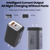 USB A+C 150W Charger Plug 2-Ports Quick Charge Adapter for Huawei/Xiaomi/Samsung
