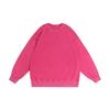 Übergroßes gewaschenes Vintage-Baumwoll-Sweatshirt Unisex lockere Passform Rundhalsausschnitt Langarm Streetwear