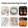 B7000 Glue Clear for Rhinestones, 4pcs 50mL/1.68 fl oz Strong Adhesive B-7000 Jewelry Bead Gem Glue with Precision Tip, Quick Dry Bedazzling Adhesive