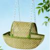 Woven Hanging Bird Nest Boat Shape Bird Swing Hammock Creative Parrot Sleeping Tent  for Parrot
