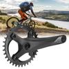 Bicycle Crankset Aluminium Alloy 36T Chain Wheel 104BCD Squared Hole Crank for 7?12S Mountain Cycling