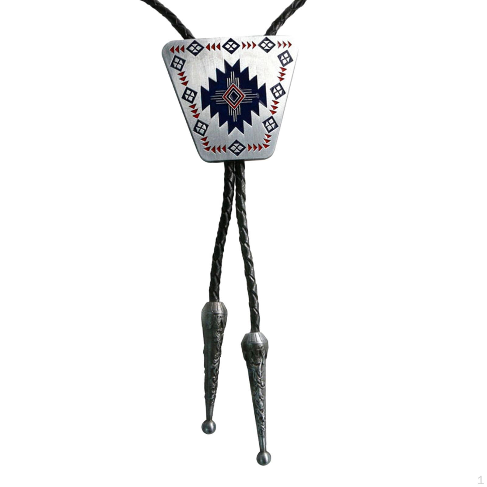 

Retro Bolo Ties Western Cowboy Leather Tie