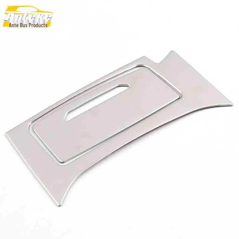 Zhonghua V6 Panel zapalniczki Brokatowa naklejka i Ramka popielniczki ze stali nierdzewnej