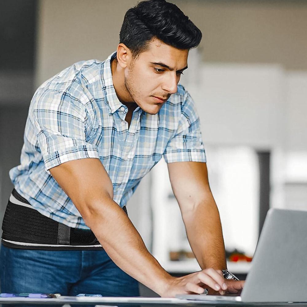 Centură Sacroiliacă SI pentru Sciatică Pelviană Lombară Dureri de Spate Inferioare Respirabilă Antiderapantă Suport Pelvian Postpartum