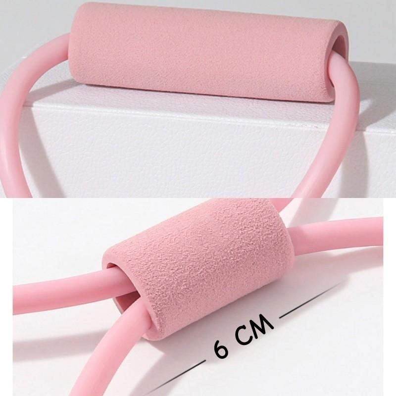 8-shaped Pull-up Device Elastic Chest Expansion and Tension Band Beautiful Back Yoga Pilates Fitness Figure Eight Shape Rope