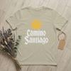 Maglietta da Escursionismo Cammino di Santiago Unisex Via di San Giacomo 100% Cotone T-shirt Girocollo Manica Corta Taglie Forti merchandise
